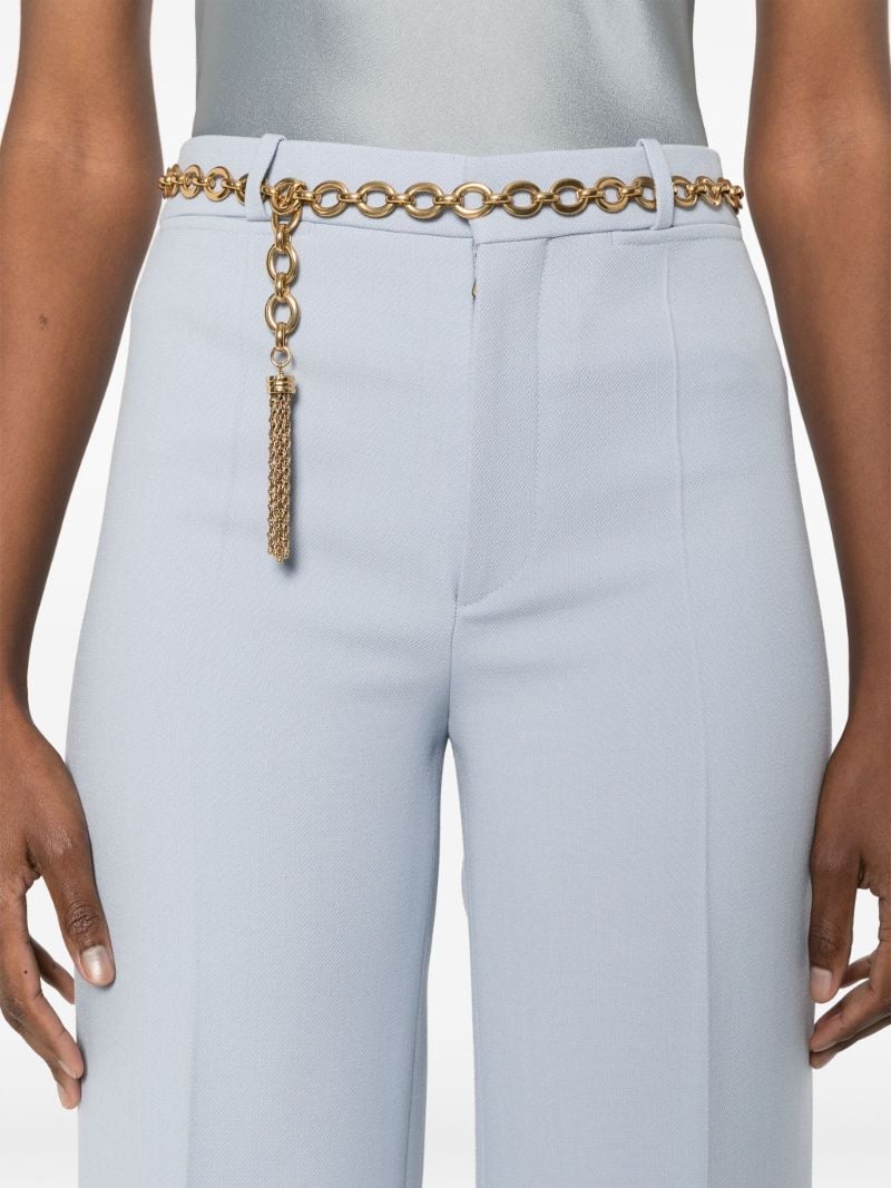 Flared Tailored Trousers