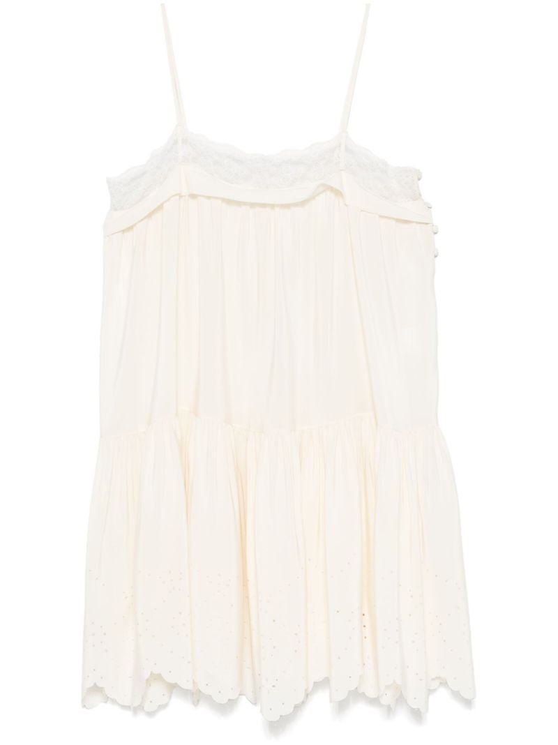 Lace-trim Slip Dress