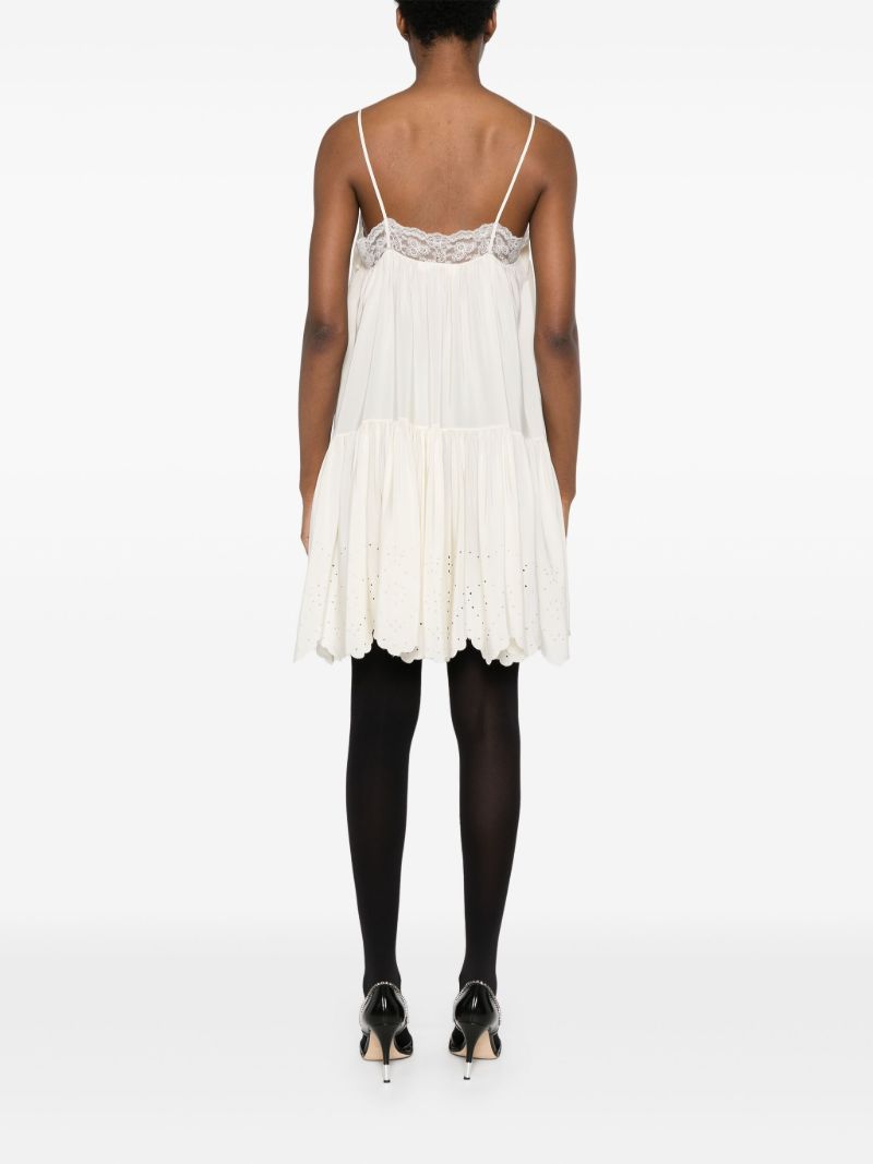 Lace-trim Slip Dress