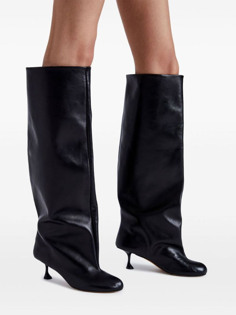 Black 60mm Tee Boots