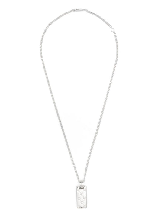 Sterling Silver Gg-pendant Necklace