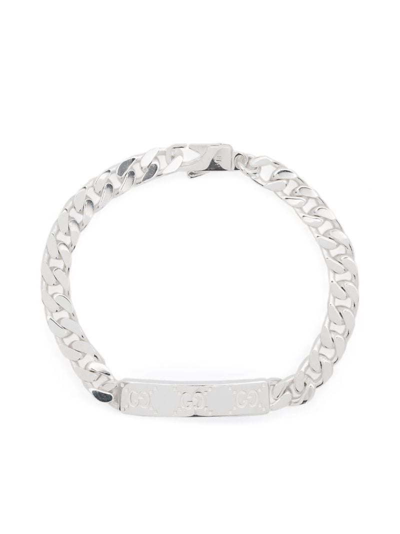 Sterling Silver Gg Bracelet