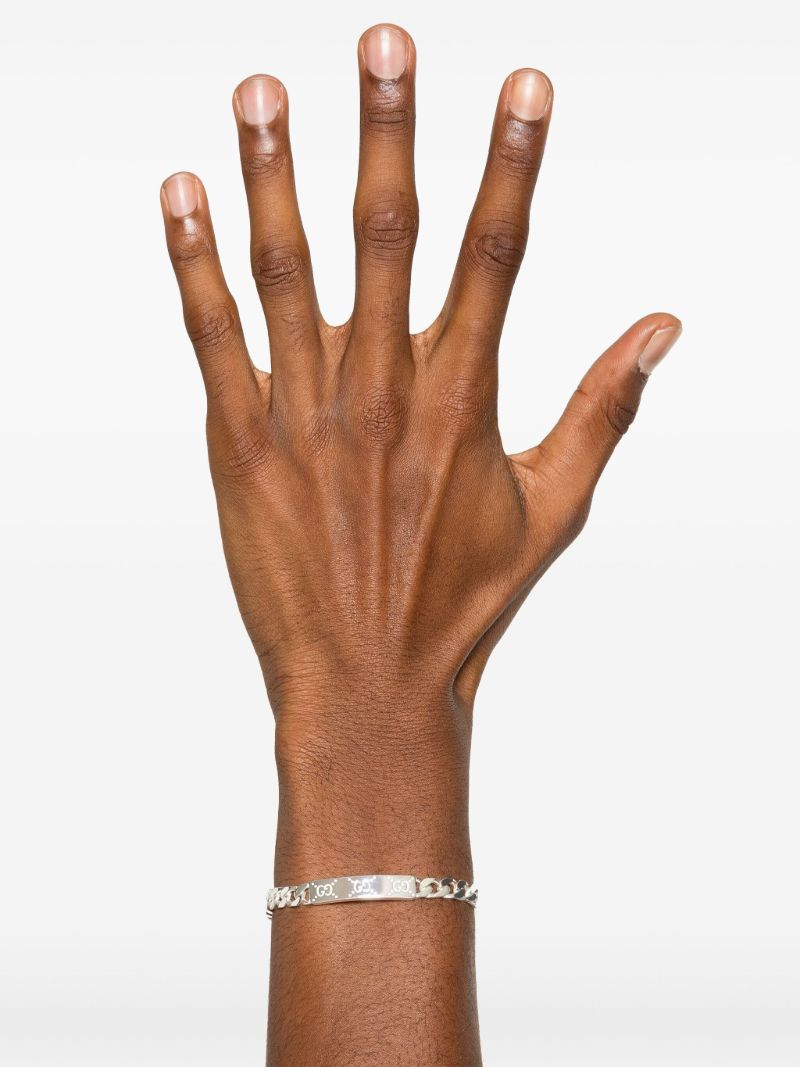 Sterling Silver Gg Bracelet