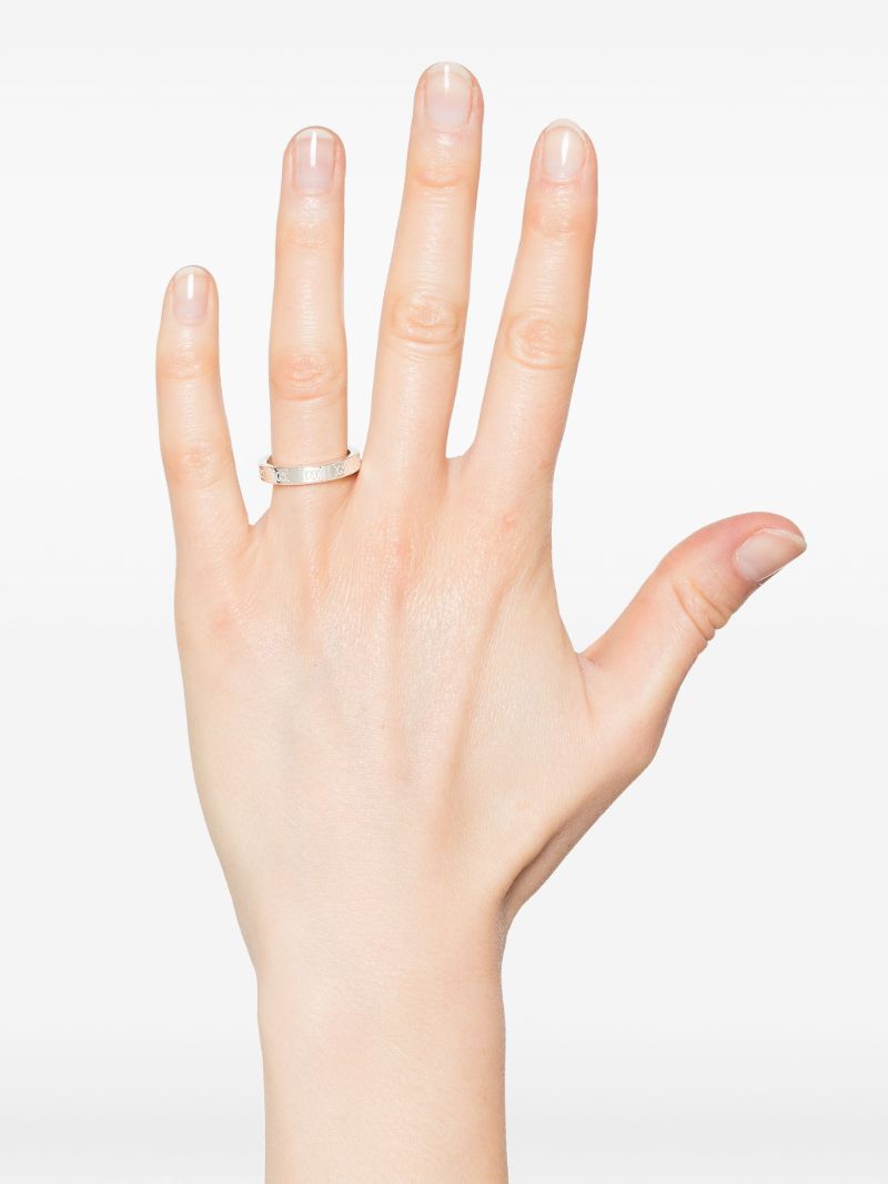Sterling Silver Gg Ring