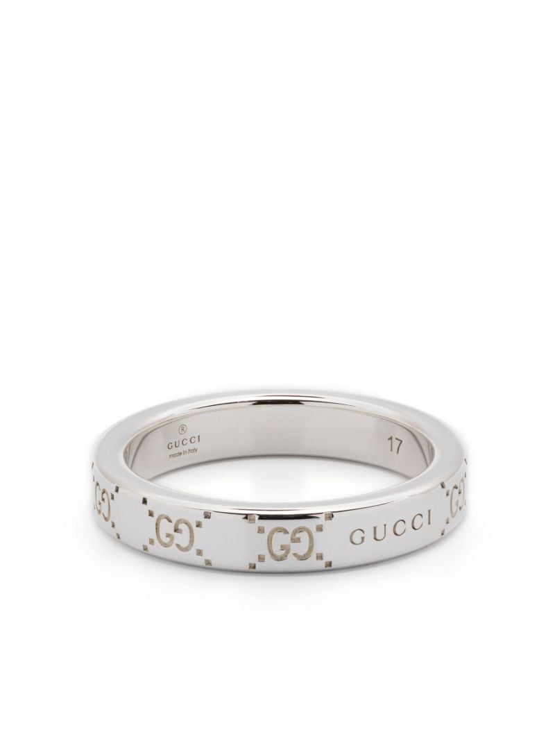 Sterling Silver Gg Ring