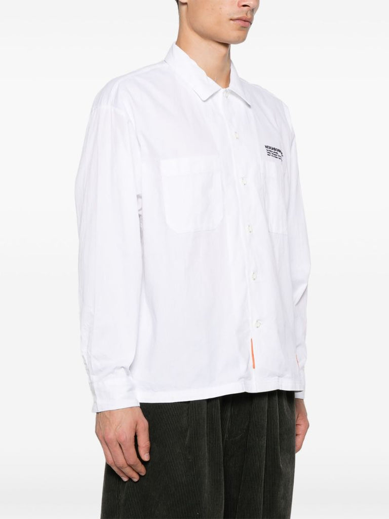 White Cordlane Shirt