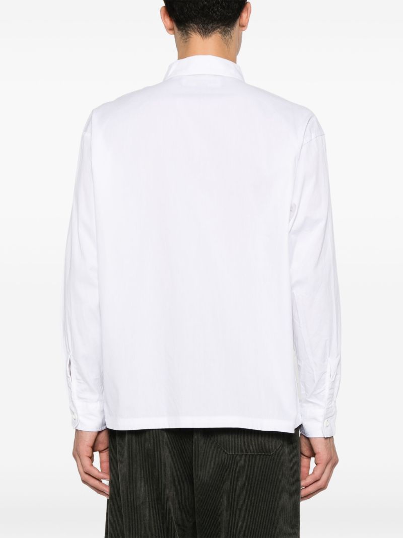 White Cordlane Shirt