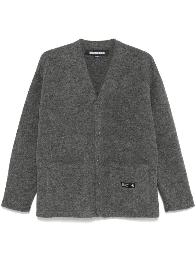 Grey Knitted Cardigan