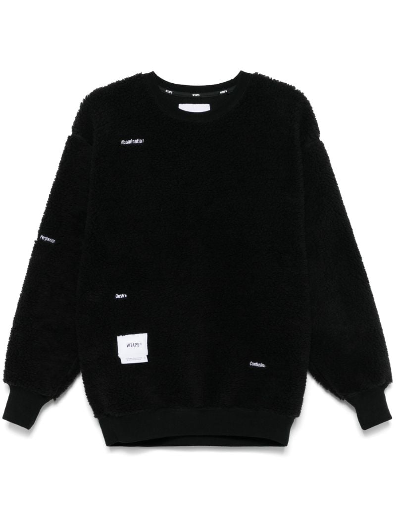 Logo-patch Fleece Sweatshirt