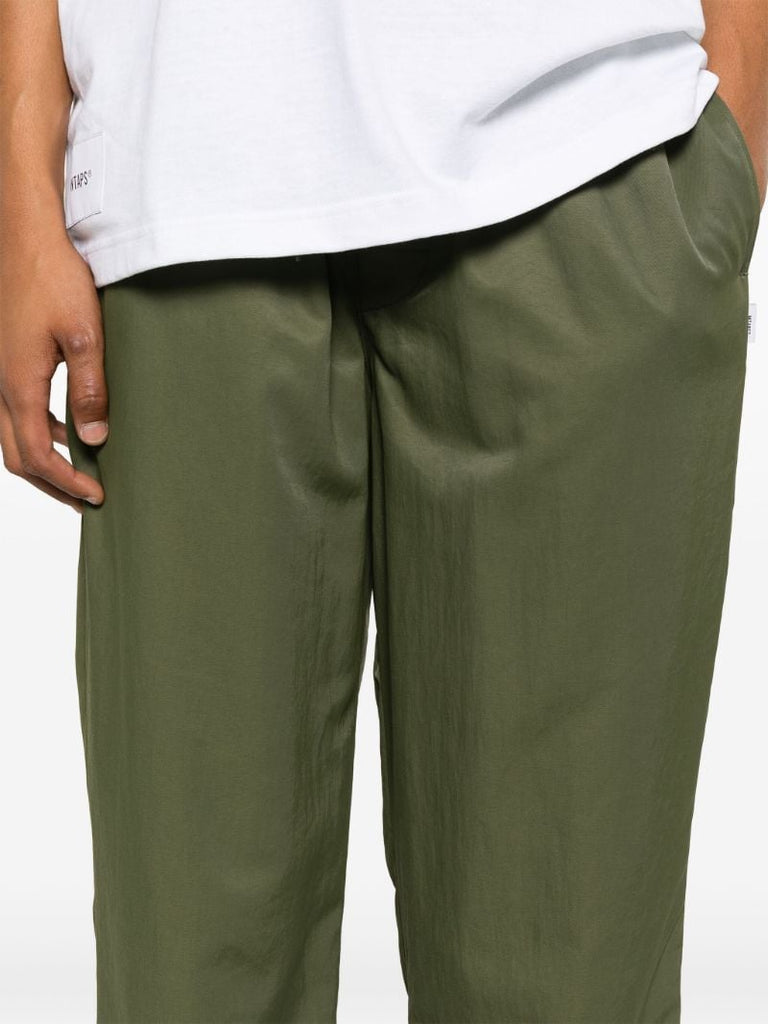 Green Tapered Trousers