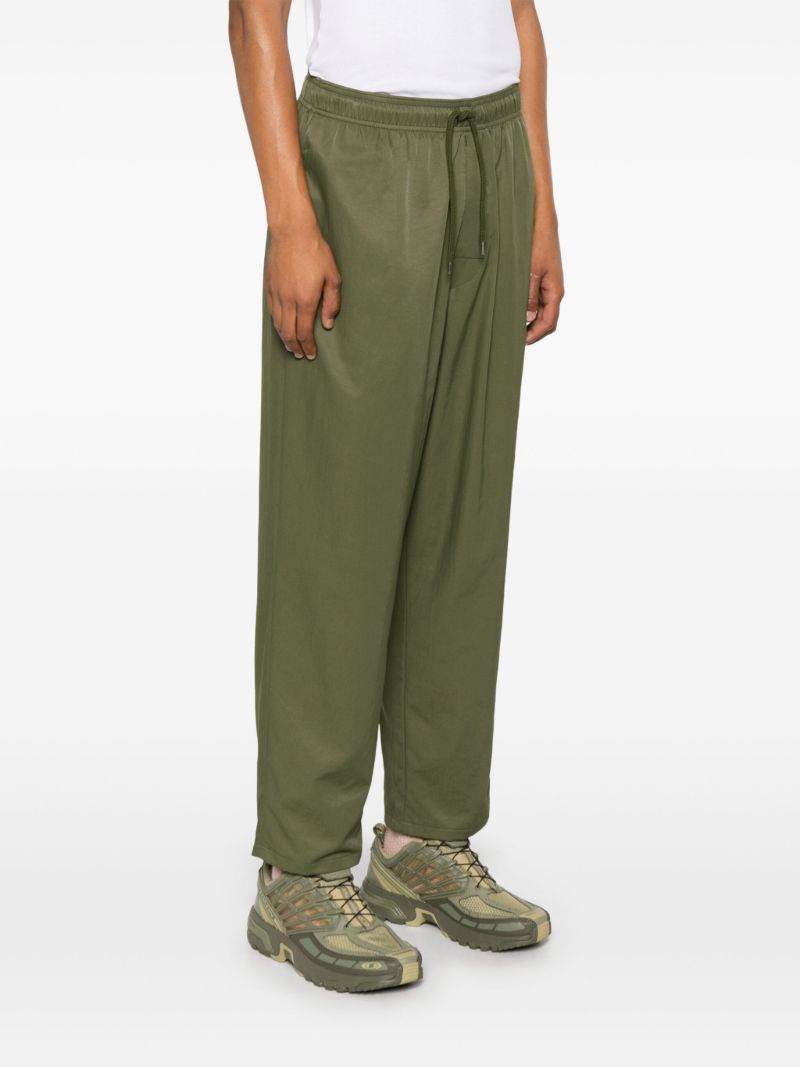 Green Tapered Trousers