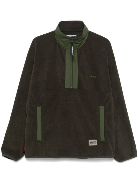 Green Half-zip Sweatshirt