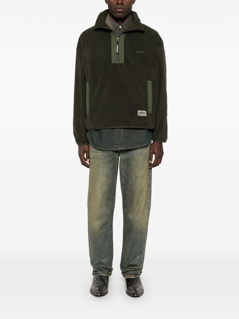 Green Half-zip Sweatshirt
