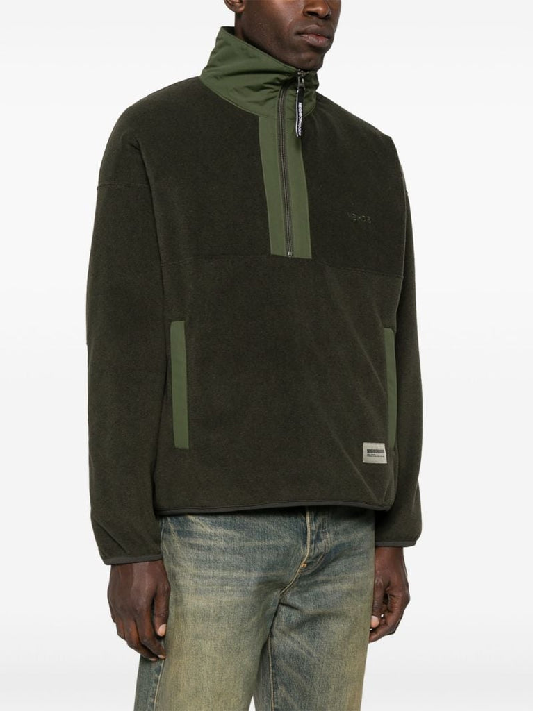 Green Half-zip Sweatshirt