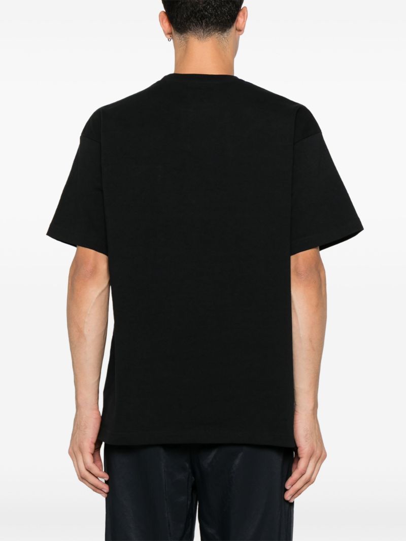 Black Cotton T-shirt