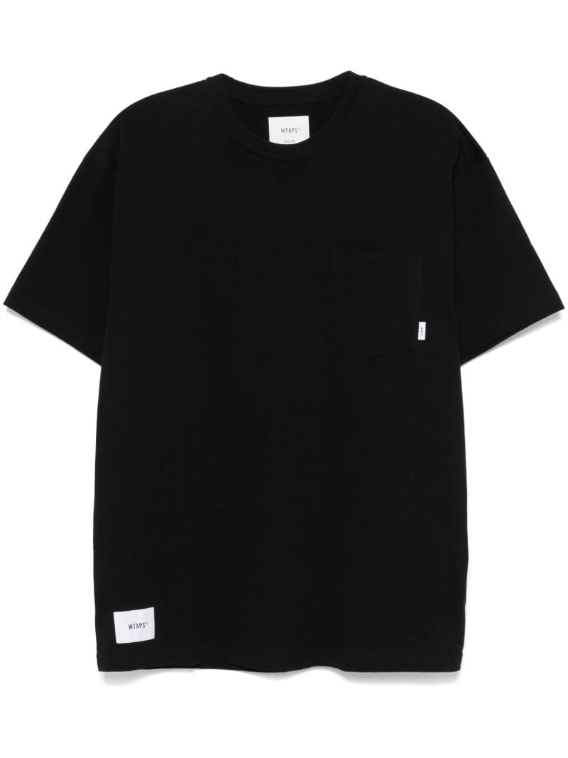 Black Cotton T-shirt