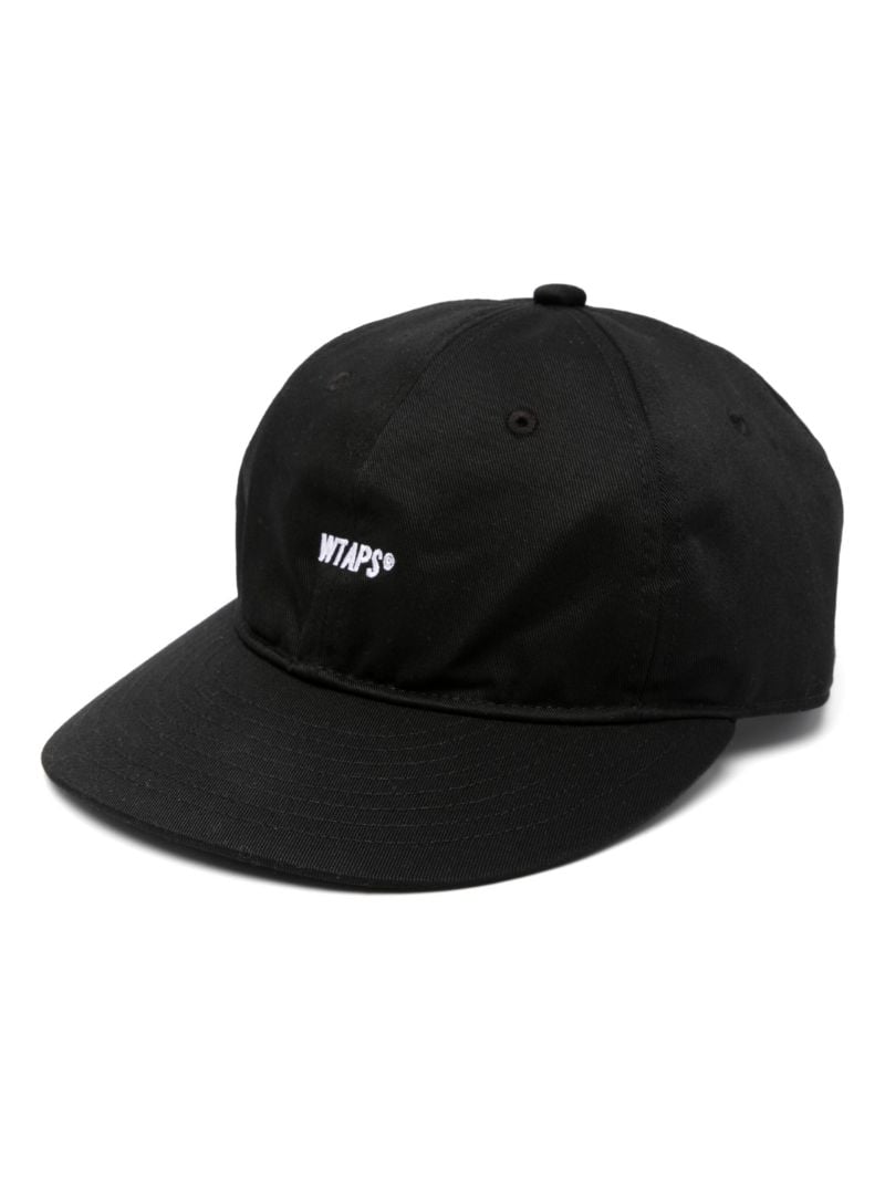 Black Logo-embroidered Cap