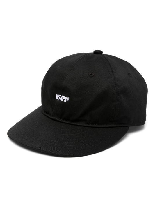 Black Logo-embroidered Cap