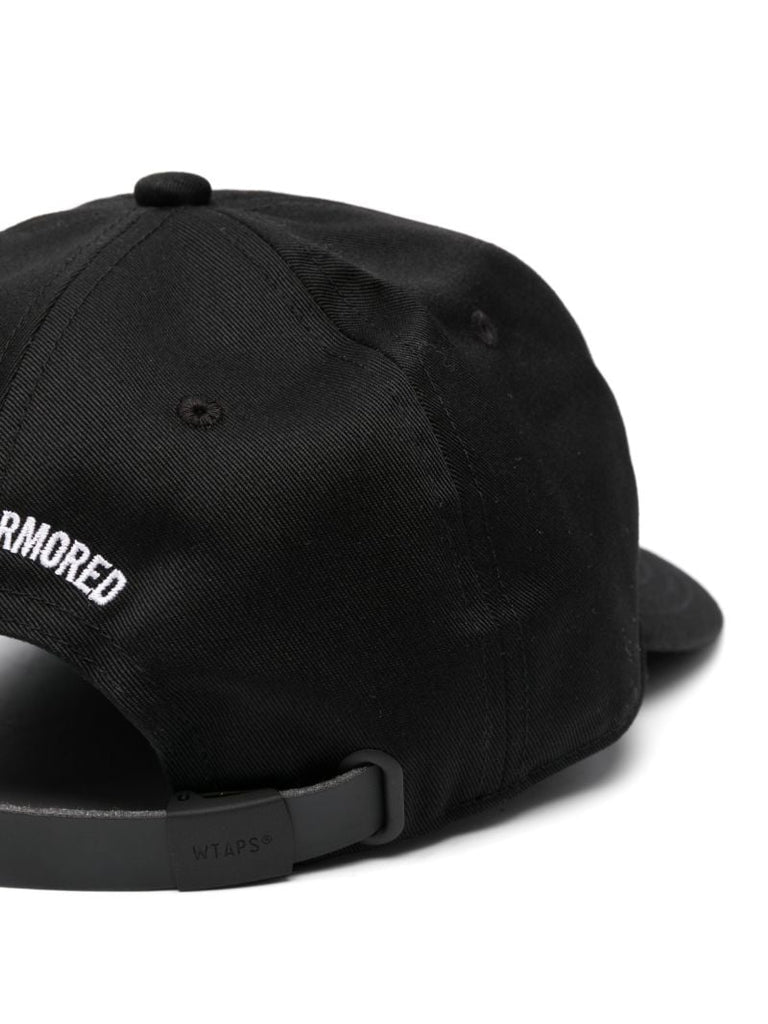 Black Logo-embroidered Cap