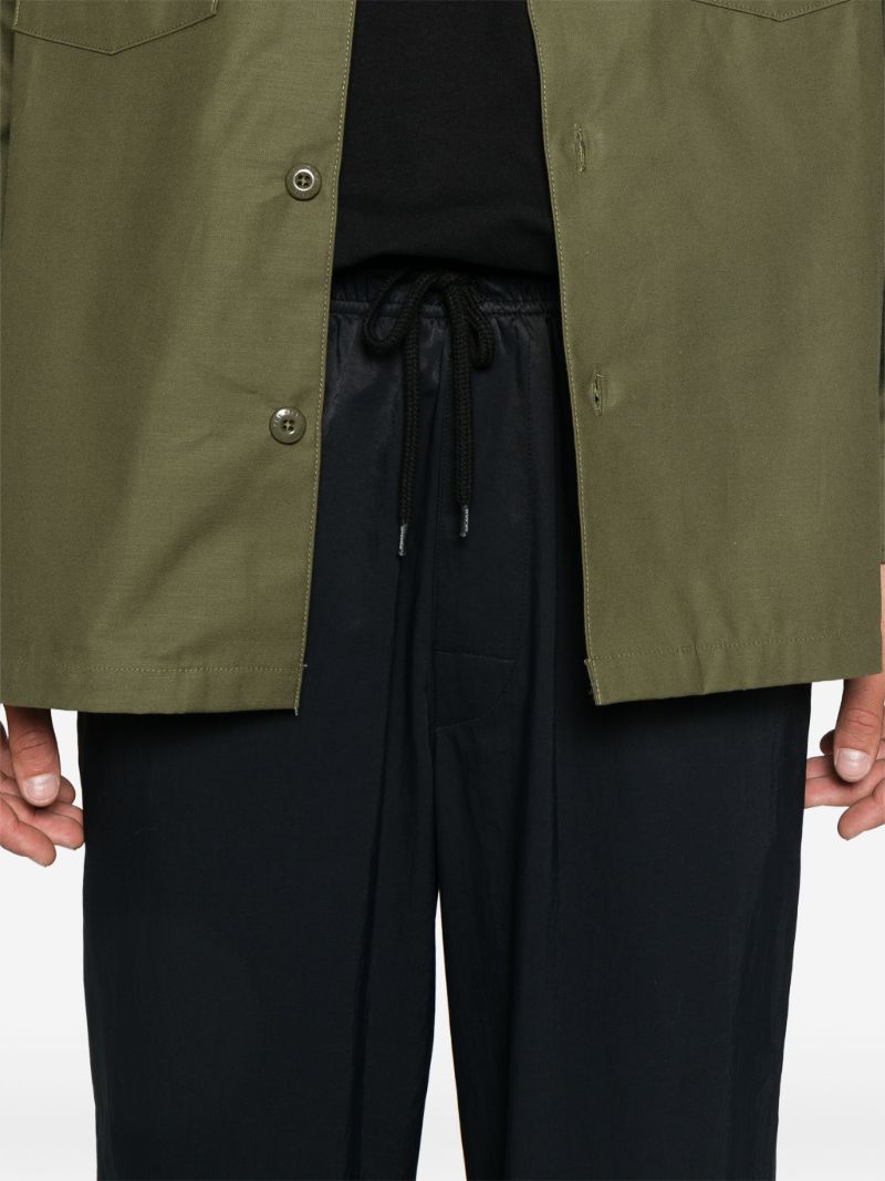 Black Tapered Trousers