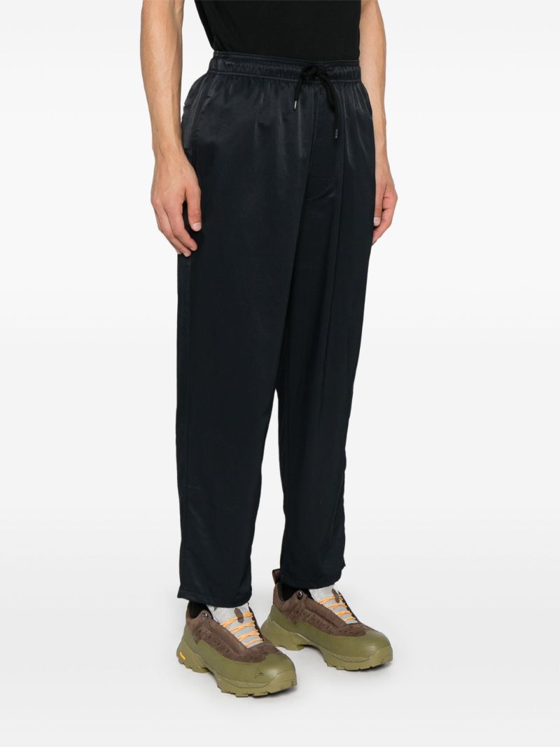 Black Tapered Trousers