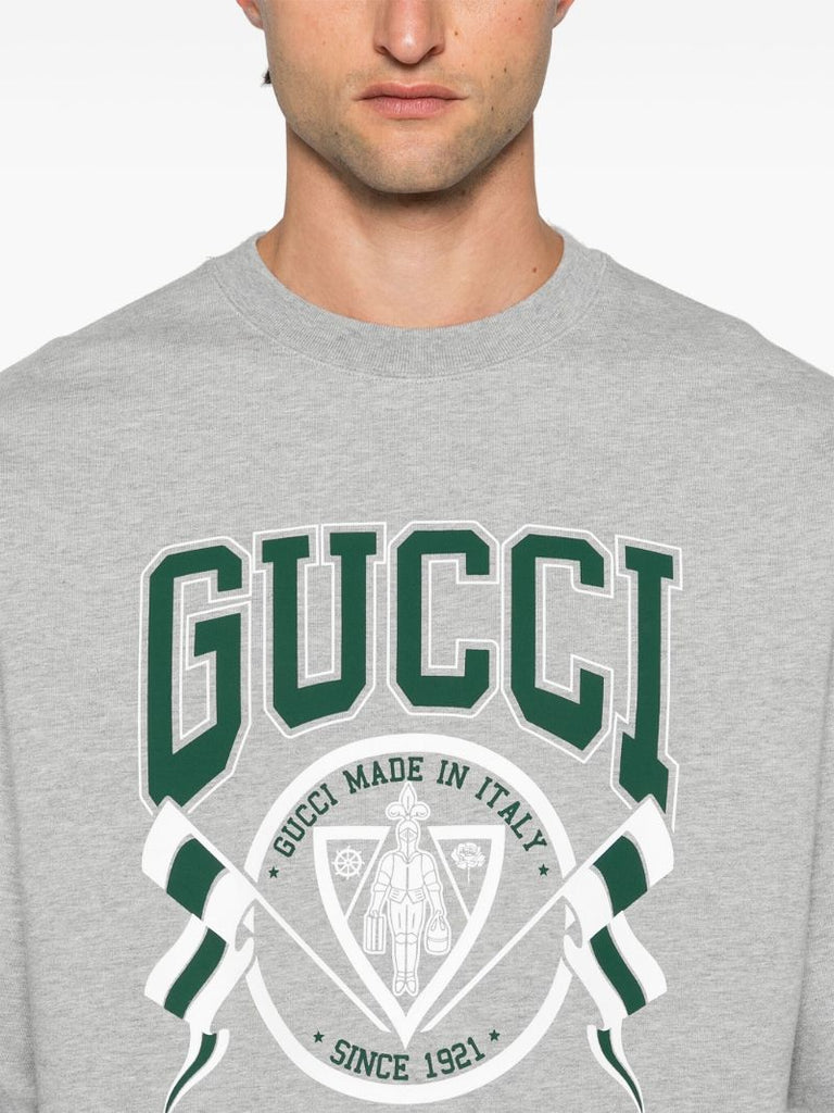 Printed Cotton Sweatshirt