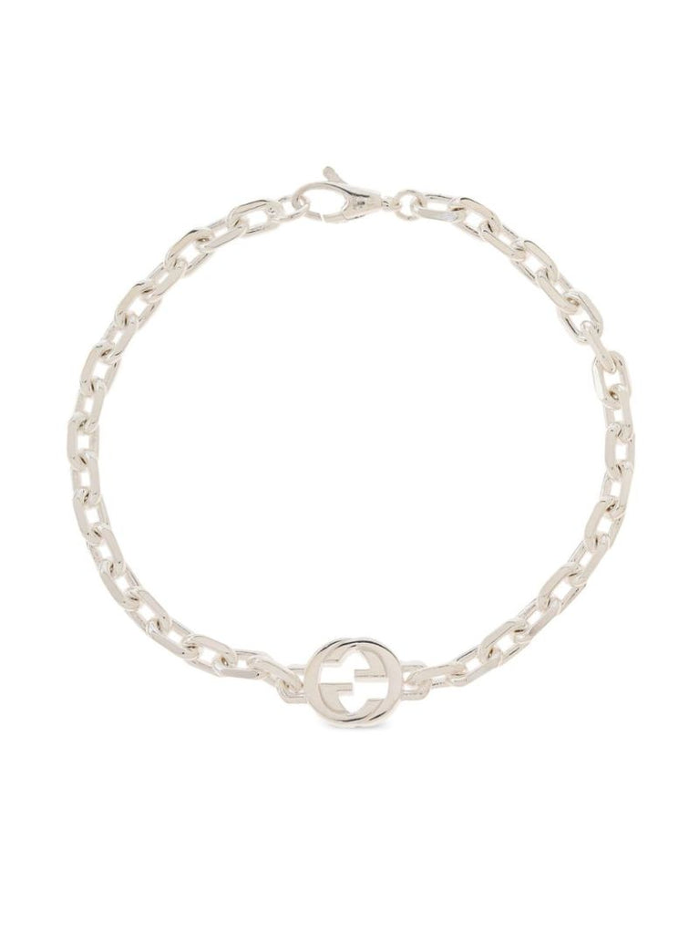 Sterling Silver Interlocking G Bracelet