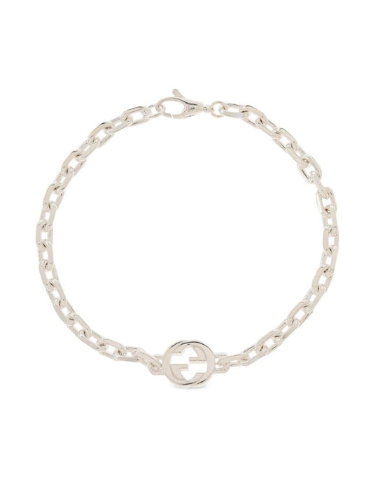 Sterling Silver Interlocking G Bracelet