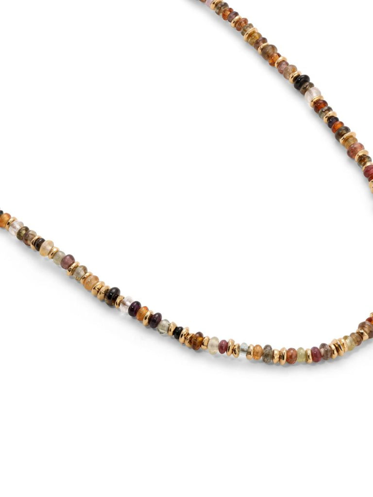 18k Yellow Gold Pilla Necklace