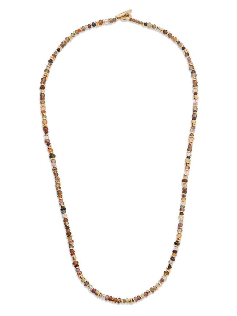 18k Yellow Gold Pilla Necklace