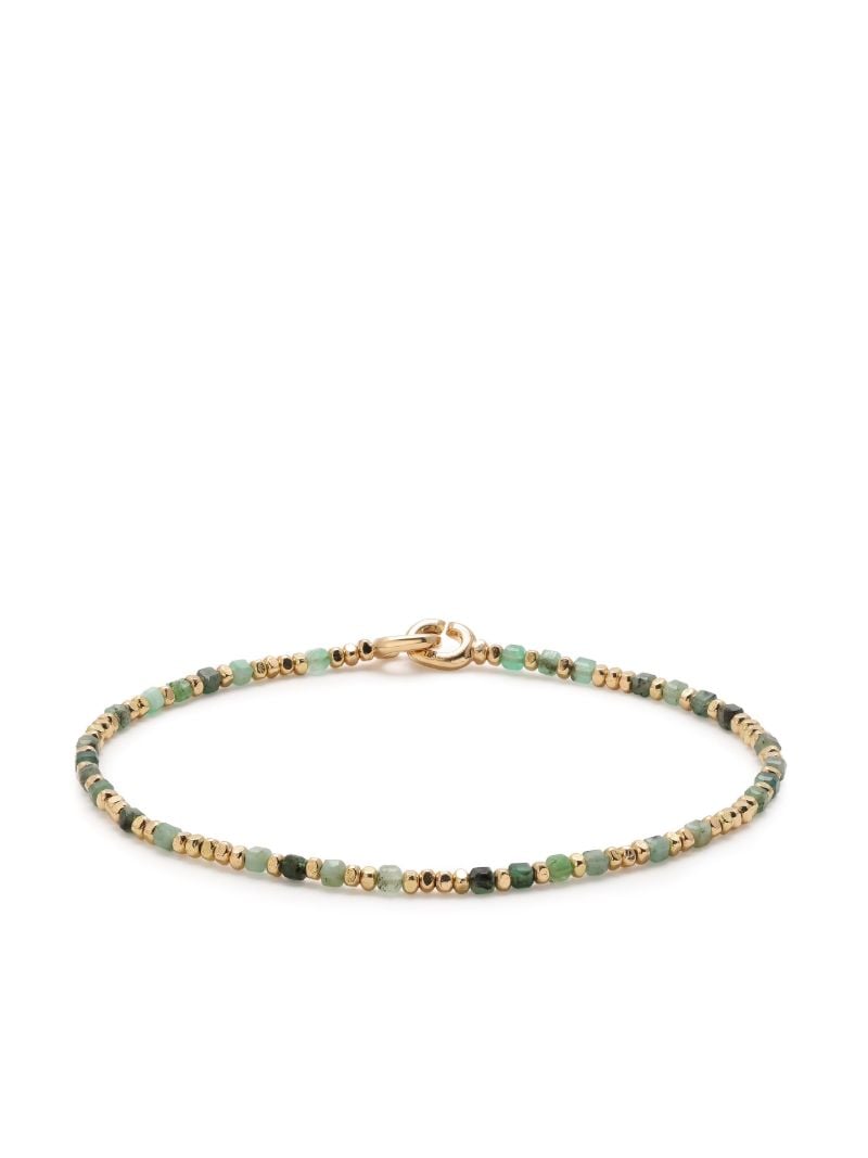 18k Yellow Gold Percep Emerald Bracelet