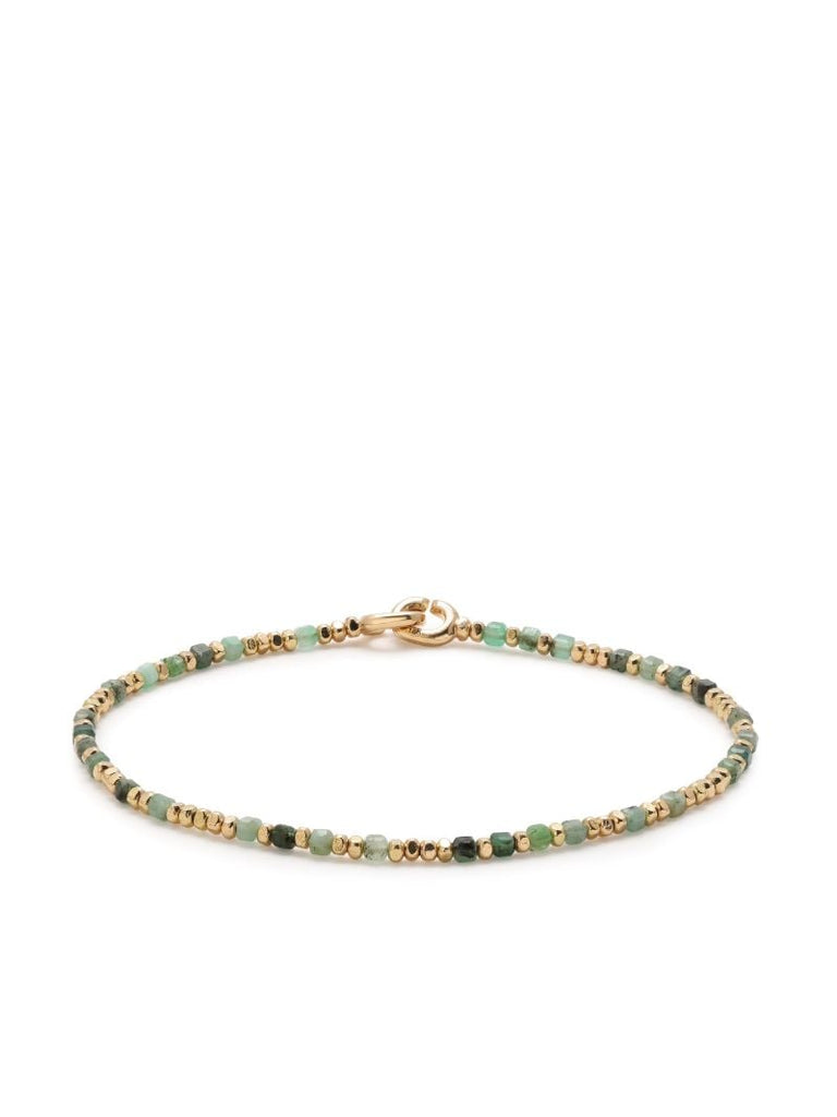 18k Yellow Gold Percep Emerald Bracelet
