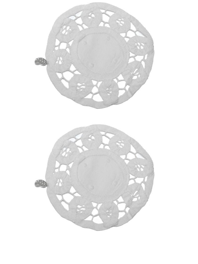Lace Trim Coasters (set of Two)