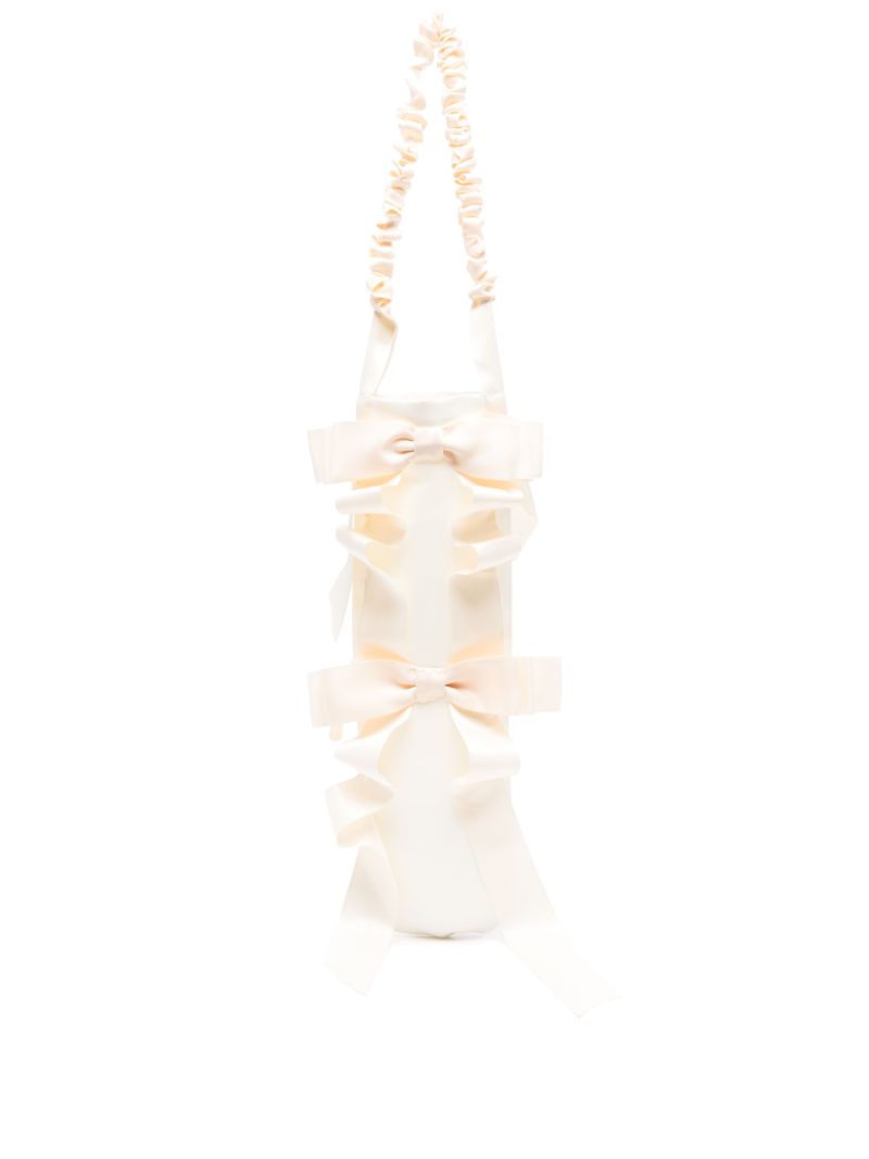 Satin Baguette Bag
