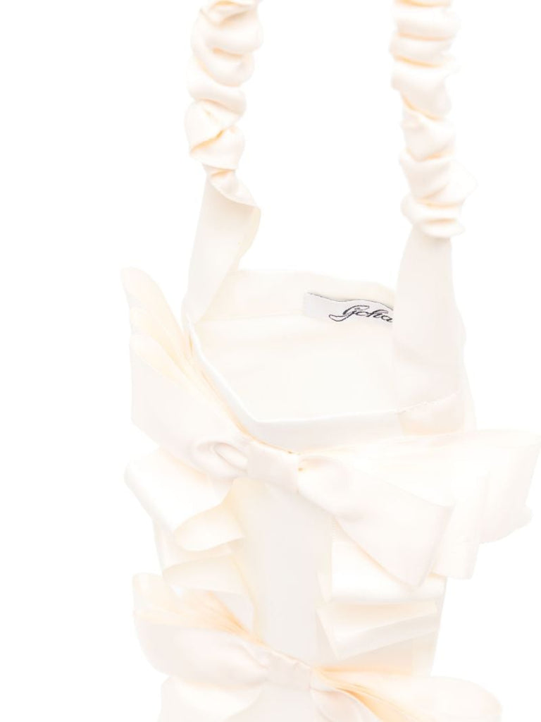 Satin Baguette Bag