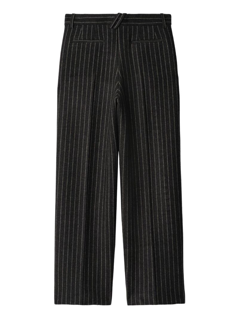 Pinstriped Tailored Trousers