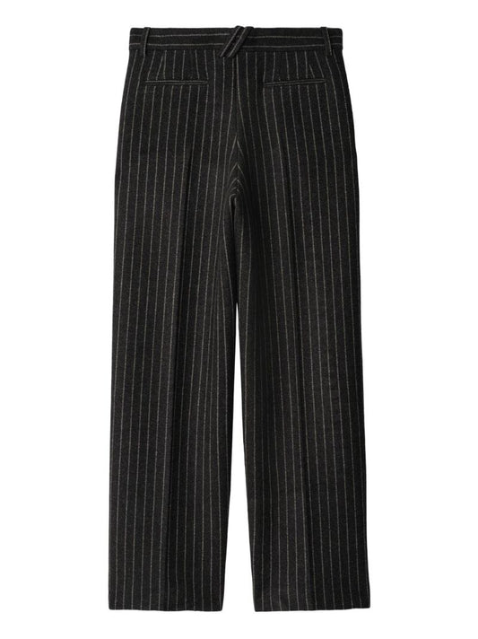 Pinstriped Tailored Trousers