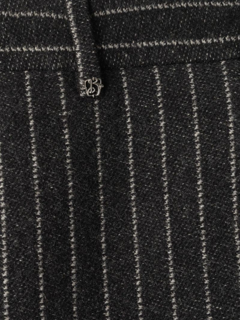 Pinstriped Tailored Trousers