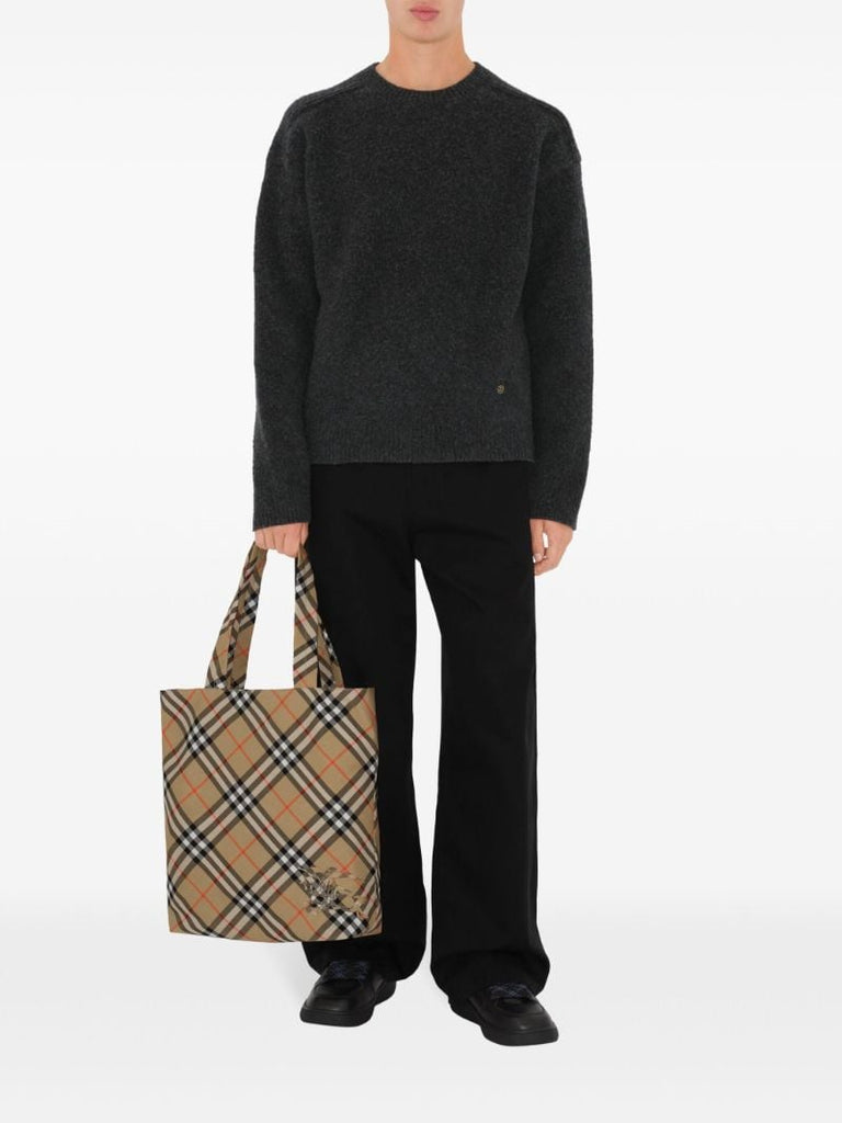 Check Tote Bag