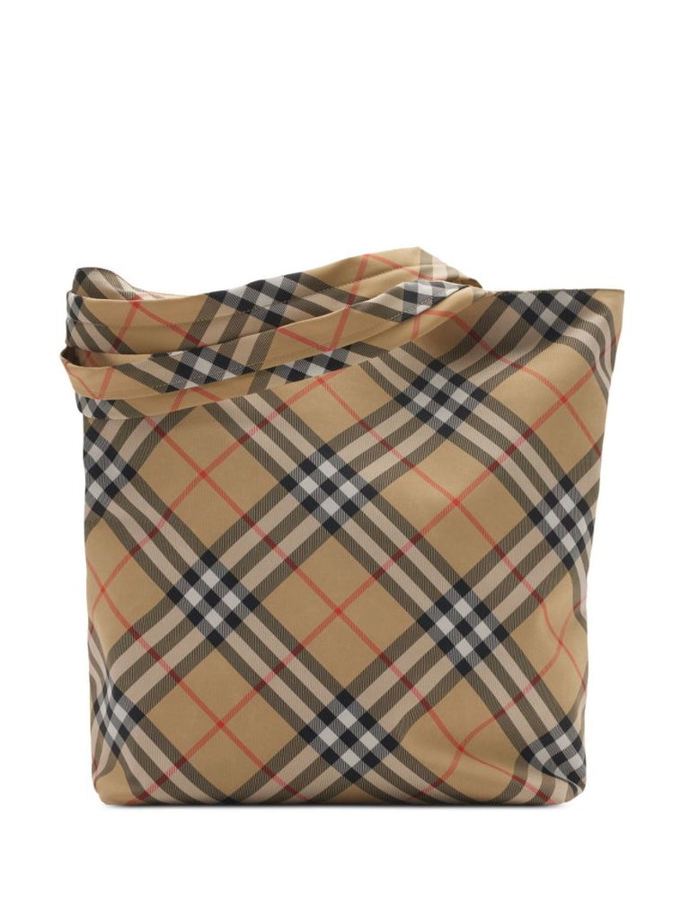 Check Tote Bag