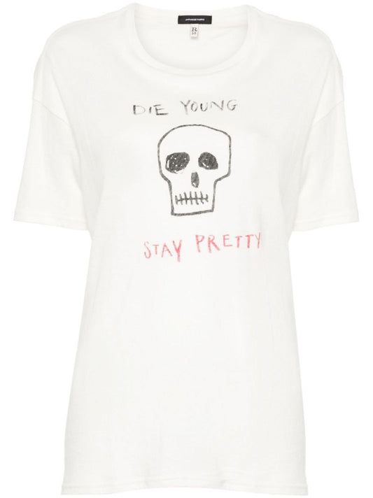 Slogan-print T-shirt