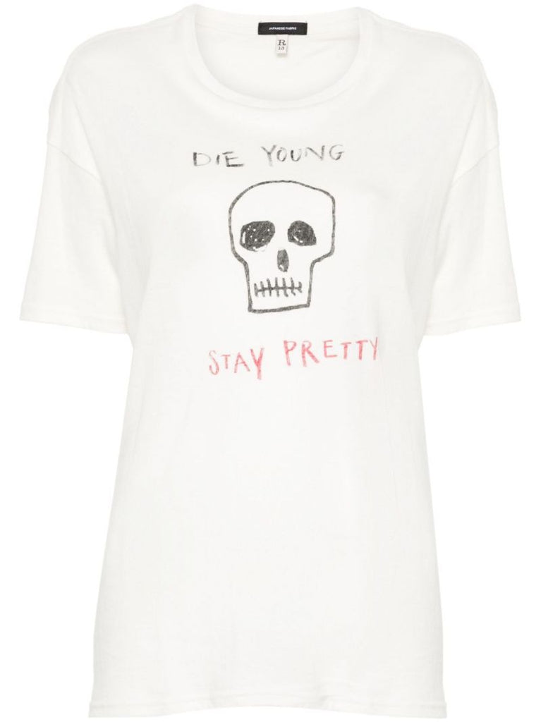 Slogan-print T-shirt