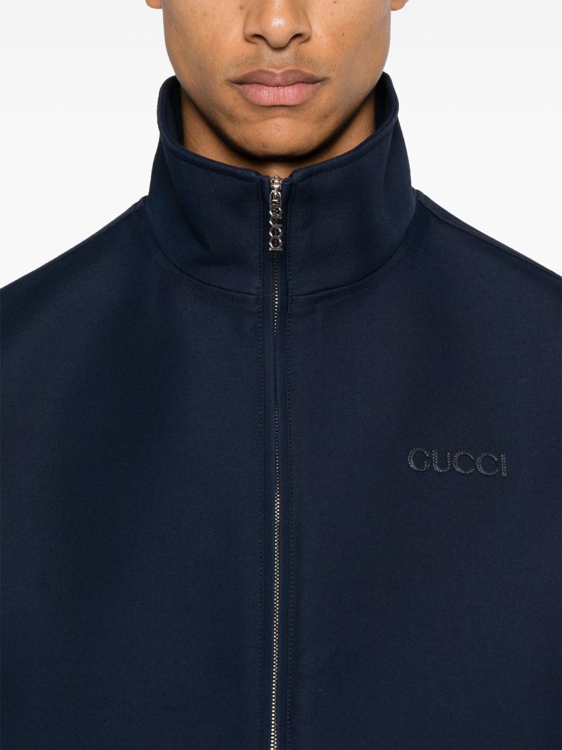 Logo Embroidered Jacket