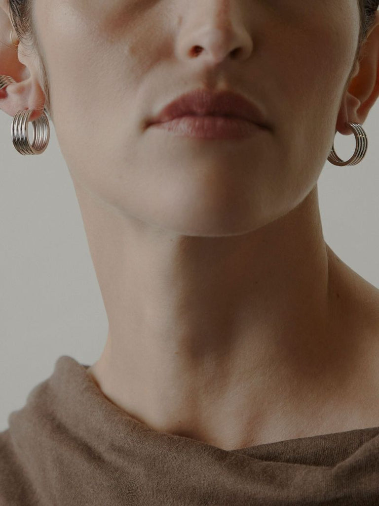 Sterling Silver Hoop Earrings