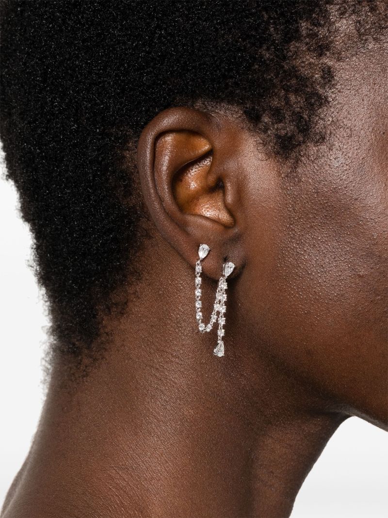18k White Gold Isla Diamond Earrings