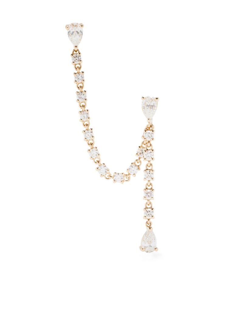 18k Yellow Gold Isla Diamond Earrings