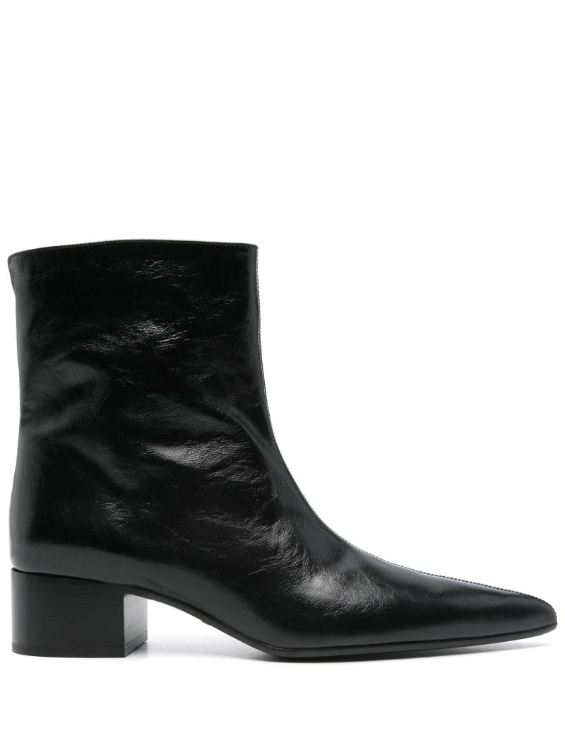Black Leather Boots
