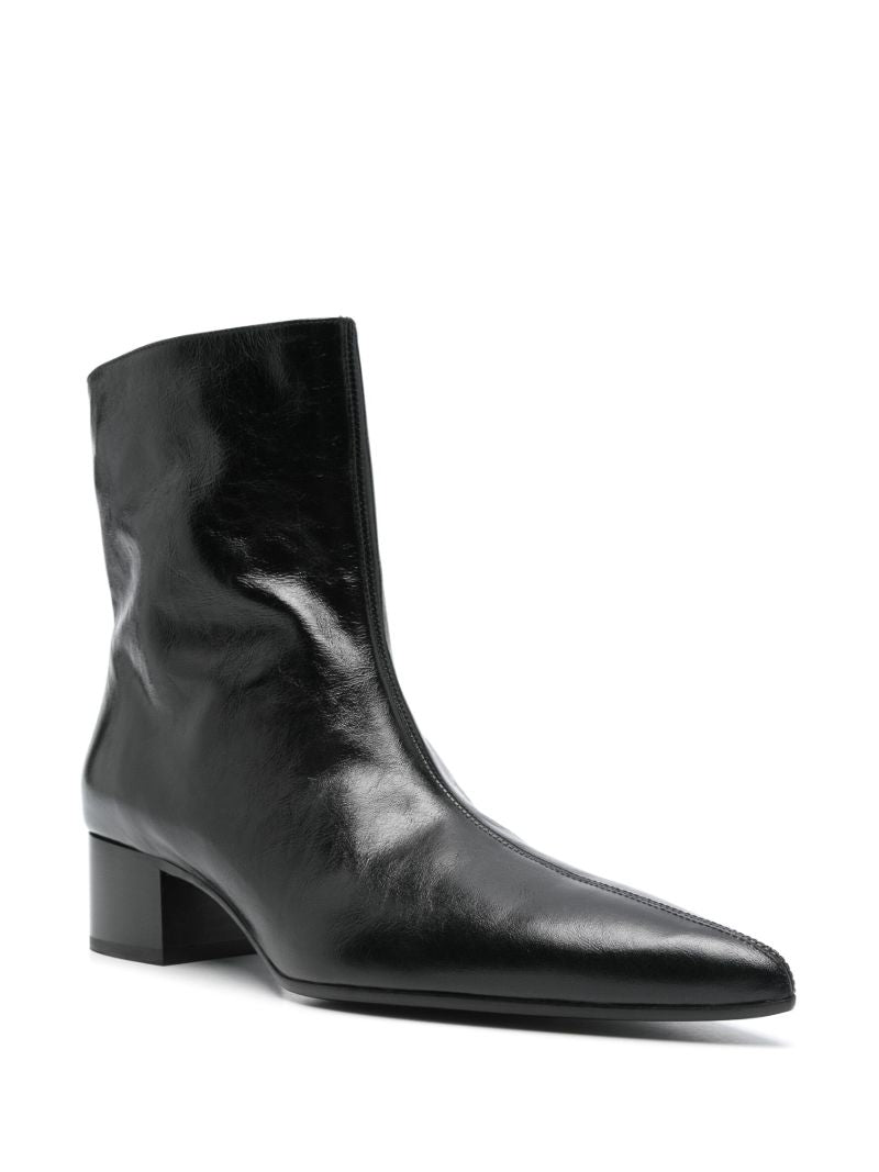 Black Leather Boots