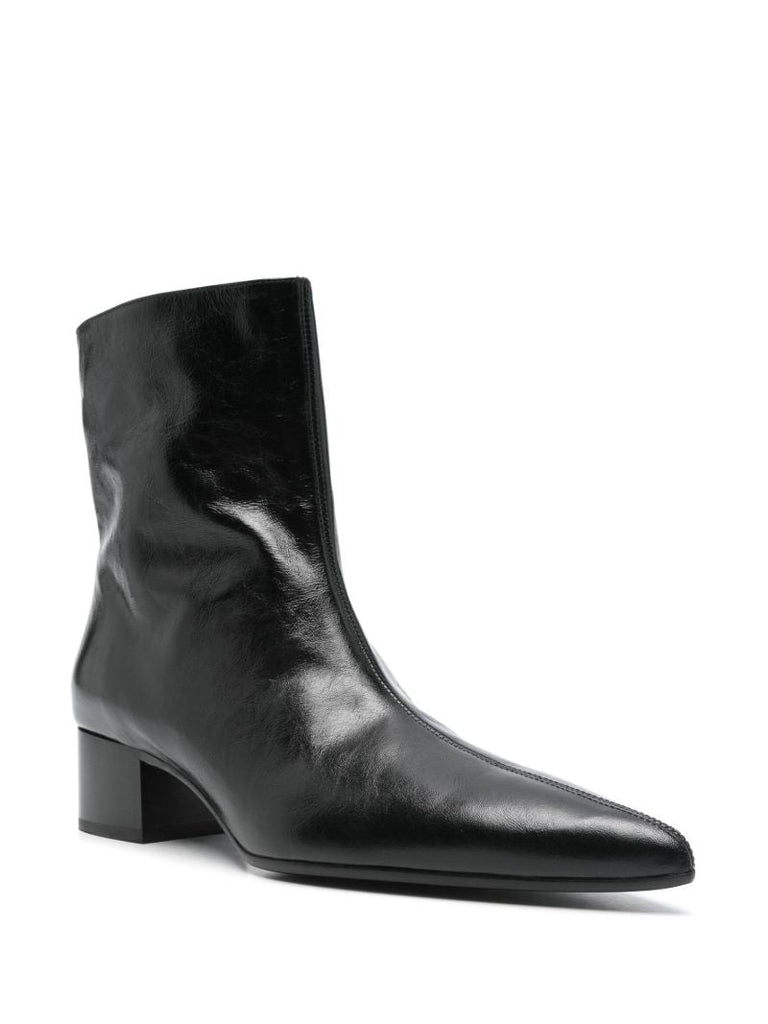 Black Leather Boots