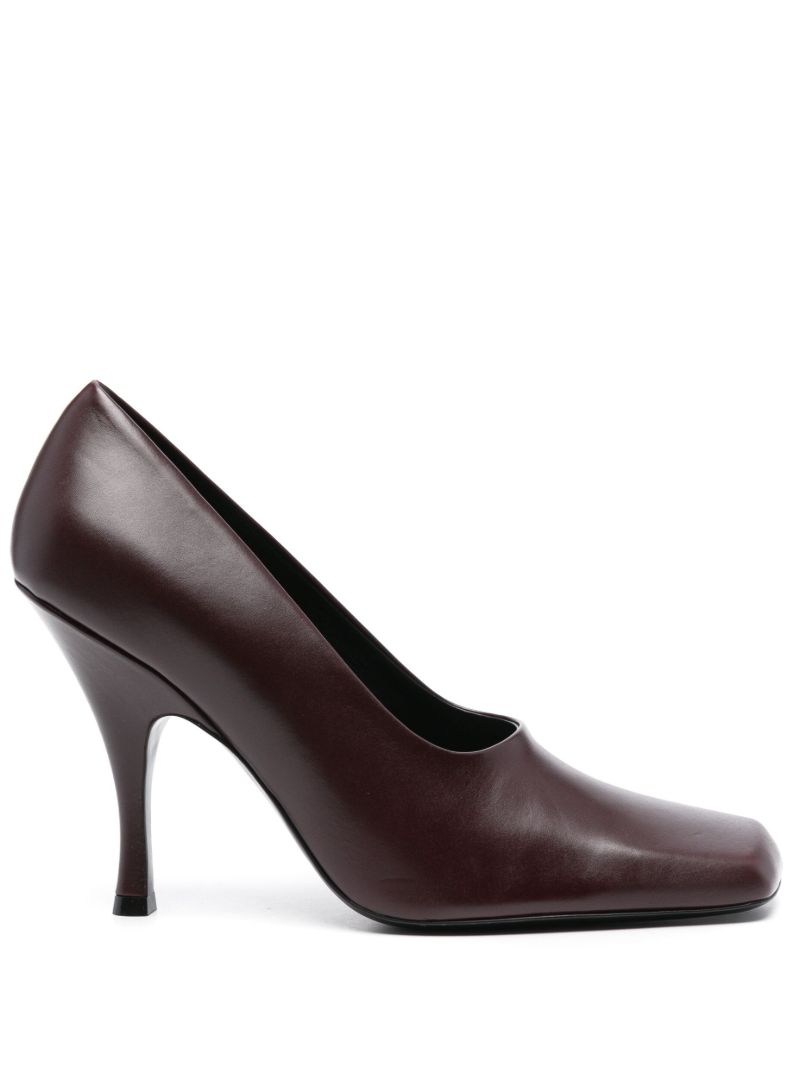 Red Eva Pumps